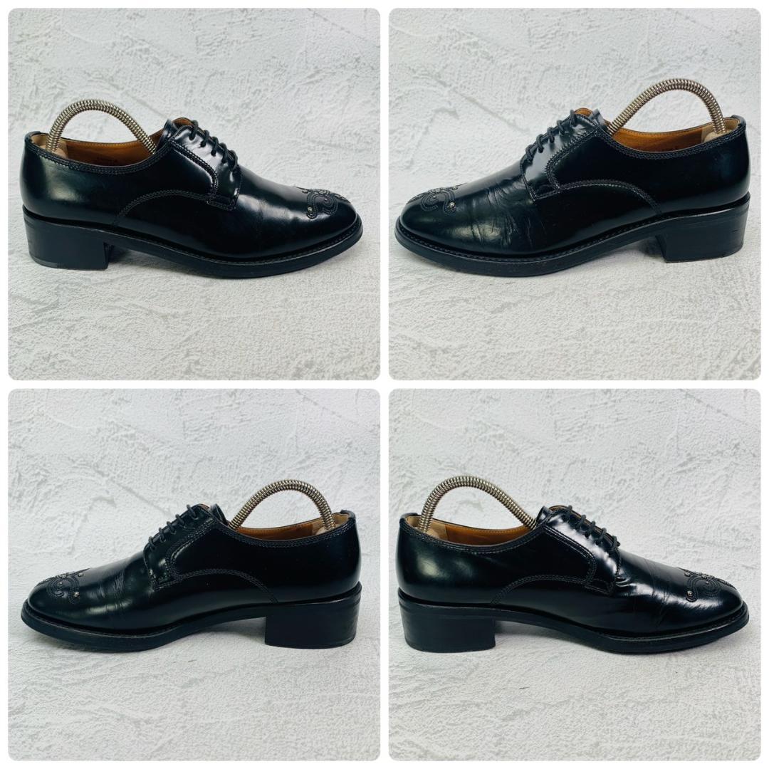 【良品】チャーチ LEAH R シャノン型 スタッズ 黒 35.5 革靴 高級
