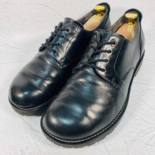 【希少】ビルケンシュトック ギルフォード 黒 26 レザー プレーン 革靴
