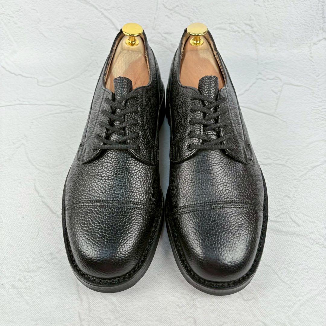 【極美品】ジョセフチーニーアンドサンズ ケンゴン グレインレザー 黒 6.5 [W3224]