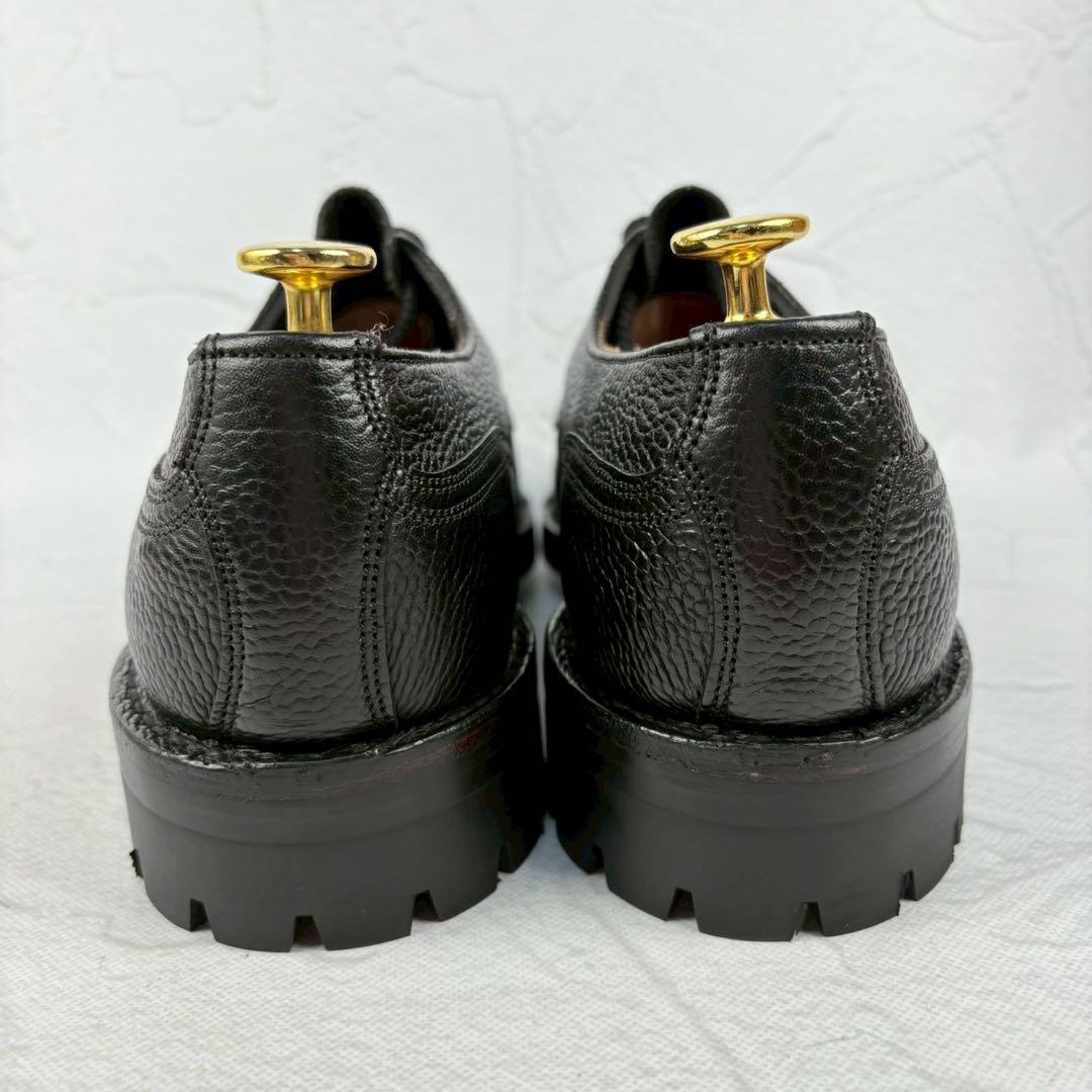 【極美品】ジョセフチーニーアンドサンズ ケンゴン グレインレザー 黒 6.5 [W3224]