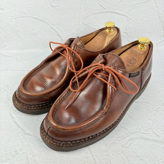 【希少】PARABOOT パラブーツ MICHAEL ミカエル 旧タグ チロリアン 茶 40.5 / 25相当 [W3266]