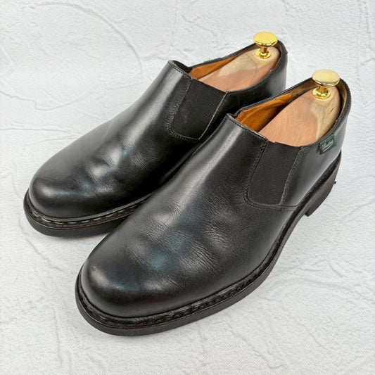 【良品】PARABOOT パラブーツ PHOTON フォトン サイドゴア 黒 ブラック UK6.5 25cm [W3258]