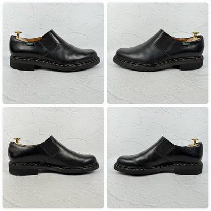 【良品】PARABOOT パラブーツ PHOTON フォトン サイドゴア 黒 ブラック UK6.5 25cm [W3258]