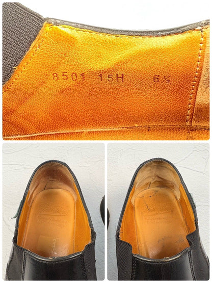 【良品】PARABOOT パラブーツ PHOTON フォトン サイドゴア 黒 ブラック UK6.5 25cm [W3258]