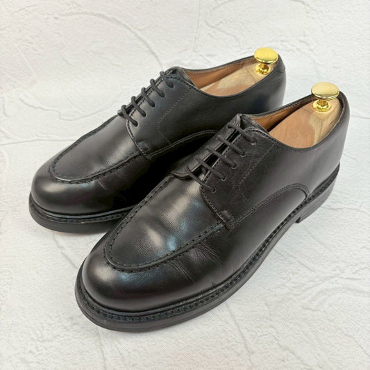 【良品】HARROGATE ハロゲイト EDGEWARE エッジウェア Uチップ 外羽根 黒 UK6 / 24.5cm [W3318]