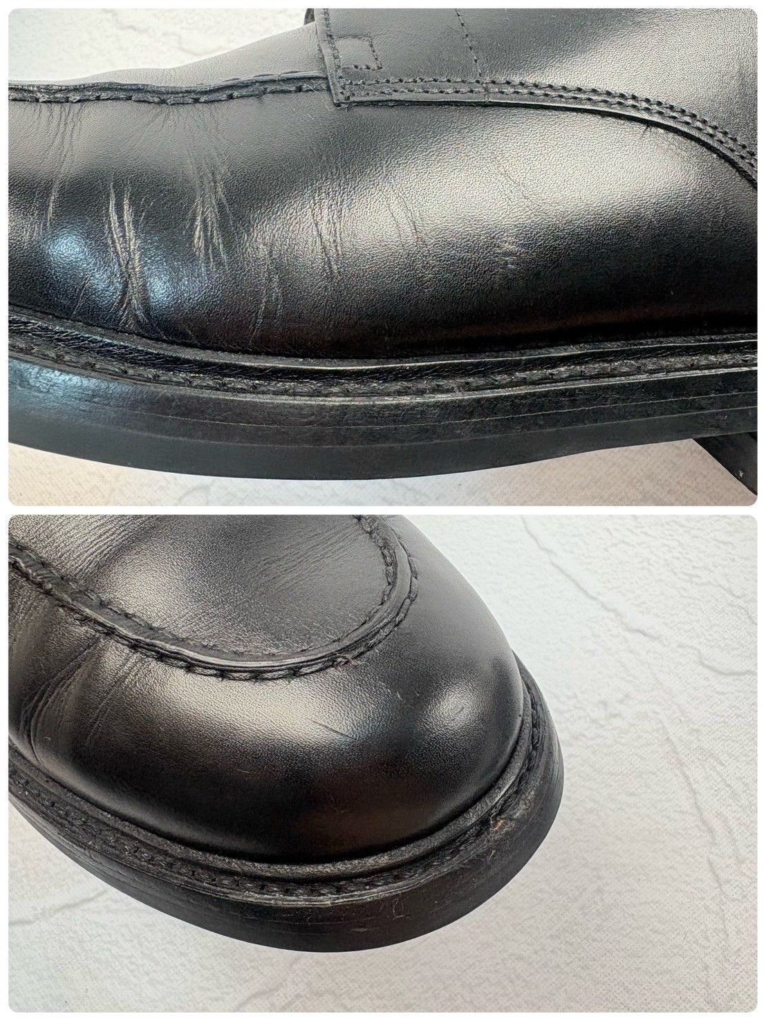良品】HARROGATE ハロゲイト EDGEWARE エッジウェア Uチップ 外羽根 黒
