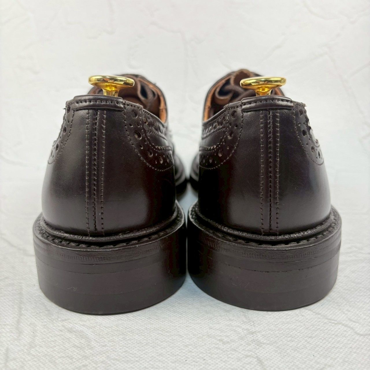 【極美品】Tricker’s トリッカーズ M5633 BOURTON バートン ウイング 外羽根 ダイナイト 濃茶 UK7.5 / 26cm [W3298]
