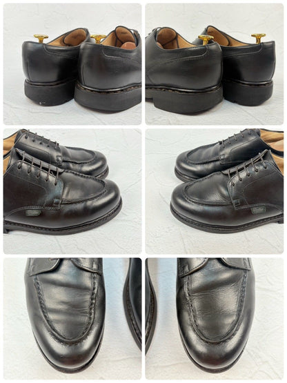 Paraboot パラブーツ CHAMBORD シャンボード Uチップ 外羽根 黒 UK7 / 25.5cm [W3333]