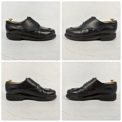 Paraboot パラブーツ CHAMBORD シャンボード Uチップ 外羽根 黒 UK7 / 25.5cm [W3333]