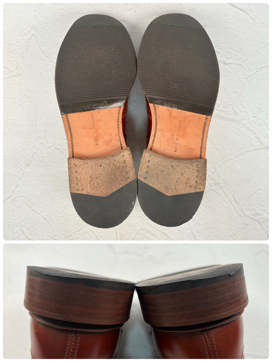 【美品】Tricker's トリッカーズ BOURTON バートン 茶 ブラウン 6.5-4 [W3249]